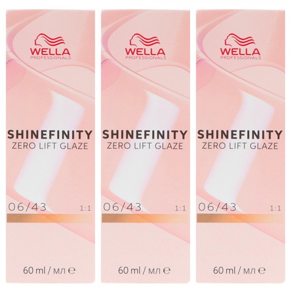 Wella Shinefinity Zero Lift Glaze Hair Tint 60ml (Various Shades)