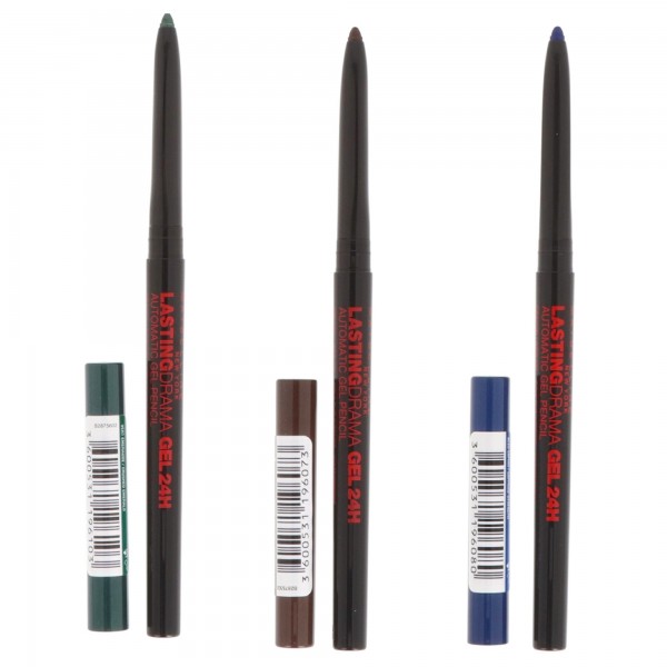 MAYBELLINE 24h Lasting Drama Auto Gel Eyeliner Pencil (Various Shades)