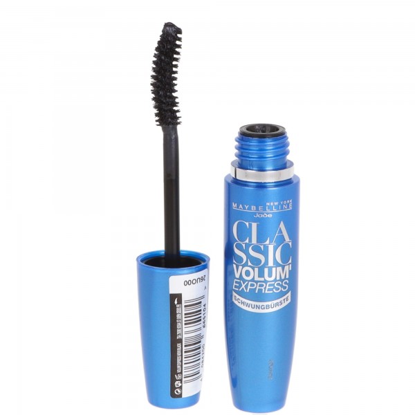 Maybelline Jade Volum'Express Mascara Curved Brush 51 Very Black