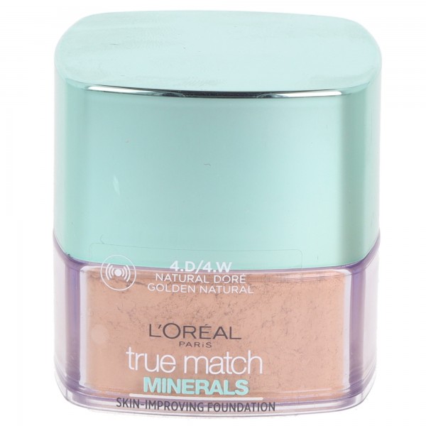 L'OREAL True Match Minerals Skin Improving Foundation 4.D/4.W Golden Natural