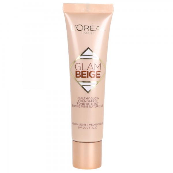 L'Oreal Paris Glam Beige Medium Light Healthy Glow Foundation SPF20
