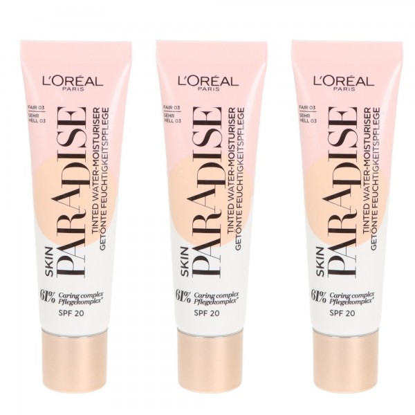 L'Oreal Skin Paradise Tinted Water-Moisturiser  (Various Shades)