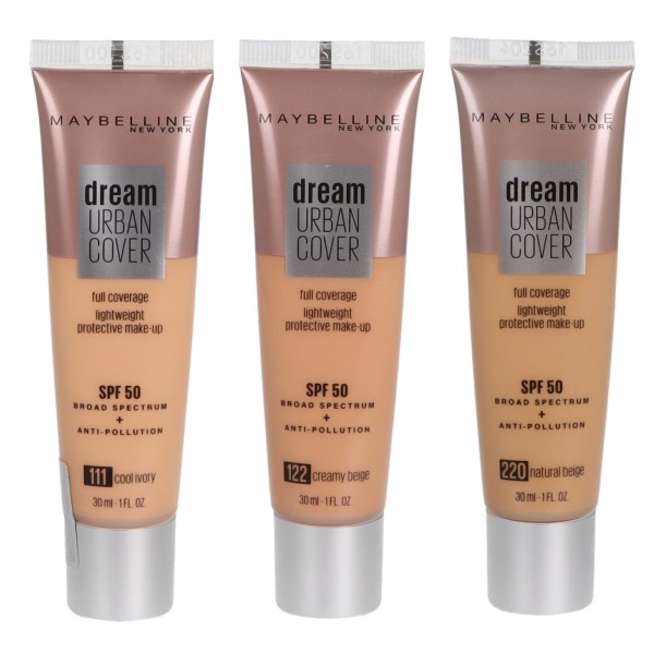 Maybelline Dream Urban Cover Foundation (Various shades)