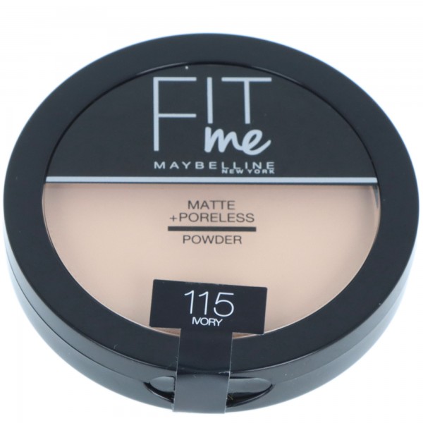 Maybelline Fit Me Matte Poreless Powder Compact 115 Ivory